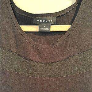 Trouvé Black Sleeveless Bodycon dress size small